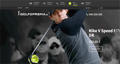 Desktop Screenshot of golfoprema.si