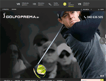 Tablet Screenshot of golfoprema.si
